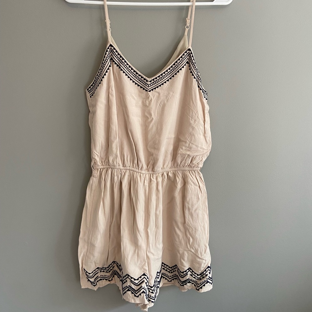 Beige Romper